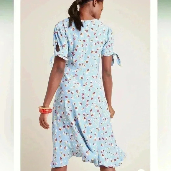 Faithful The Brand Erin Floral Midi Dress Sz 4 - Picture 4 of 12